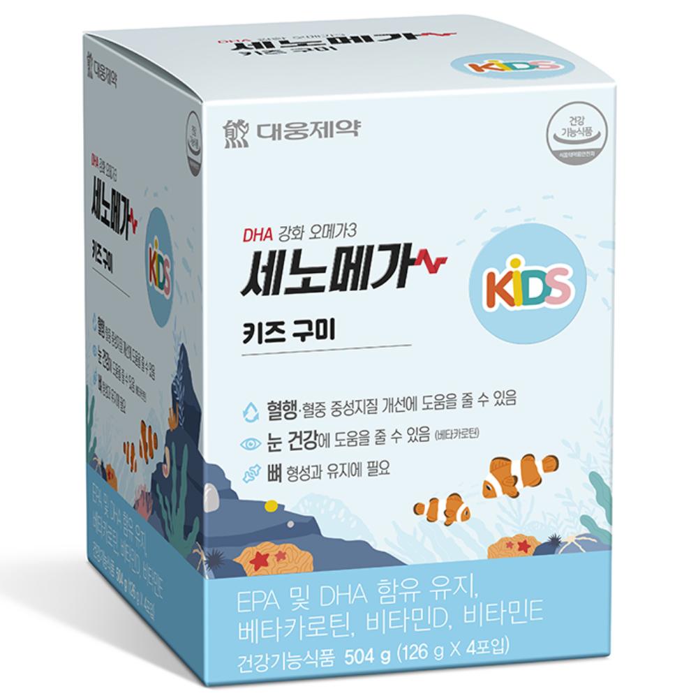 Daewoong Pharmaceutical Cenomega Kids Gummy 4p 504g 1 pcs