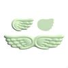 Angel Wing Keyboard Mice Wrist Computer Arm Rest Nonslip Coaster Cushion for Game Typing Office
