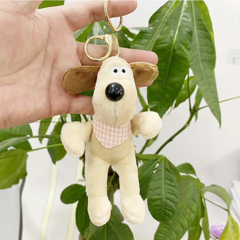 And Colorful Stylish Plush Dog Keychain Doll Ideal For Birthday Favors Party