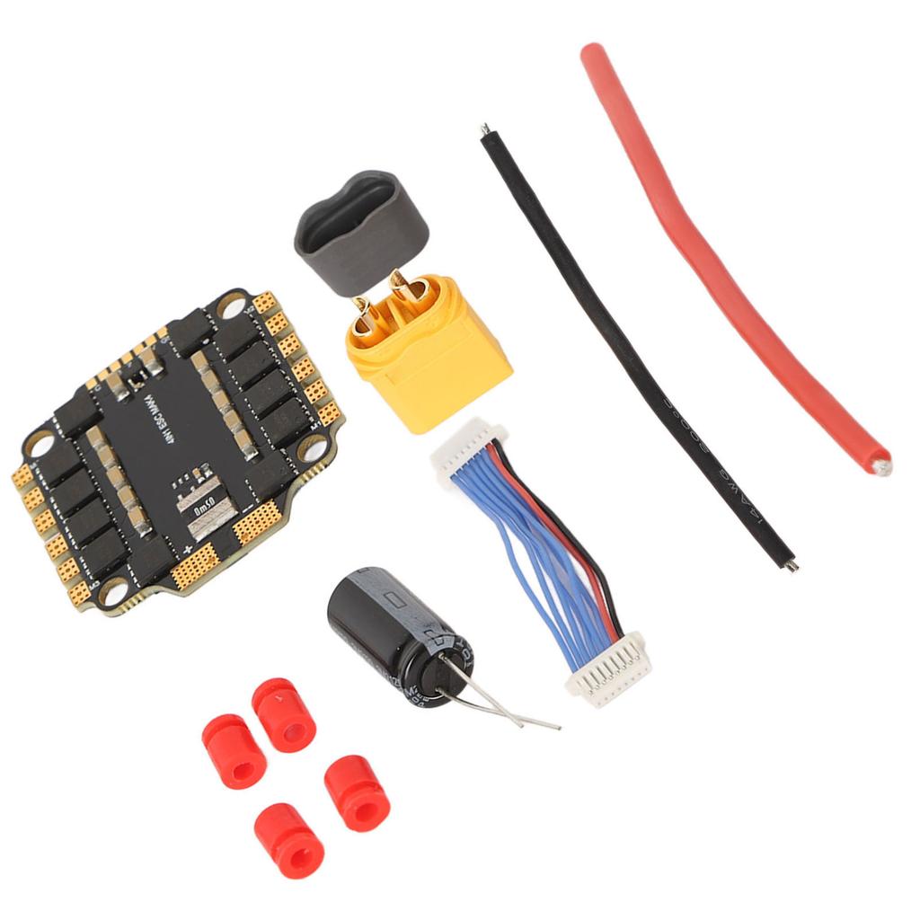 60A  4 -in-1 RC Brushless ESC Anti Interference Quick Response  for FPV Car Drone