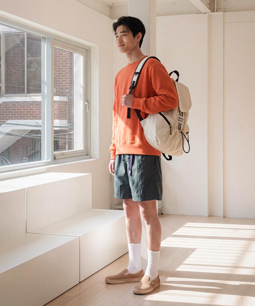 Masmarulez String Flap Backpack_Ivory