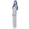 Halloween Ghost Bride Wedding Dress Role Play Costume Womens White Horror Themed Party Outfit