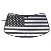 US Flag Car Sun Shade Windshield Window Sunshade Trim For Corvette C7 14-19 US