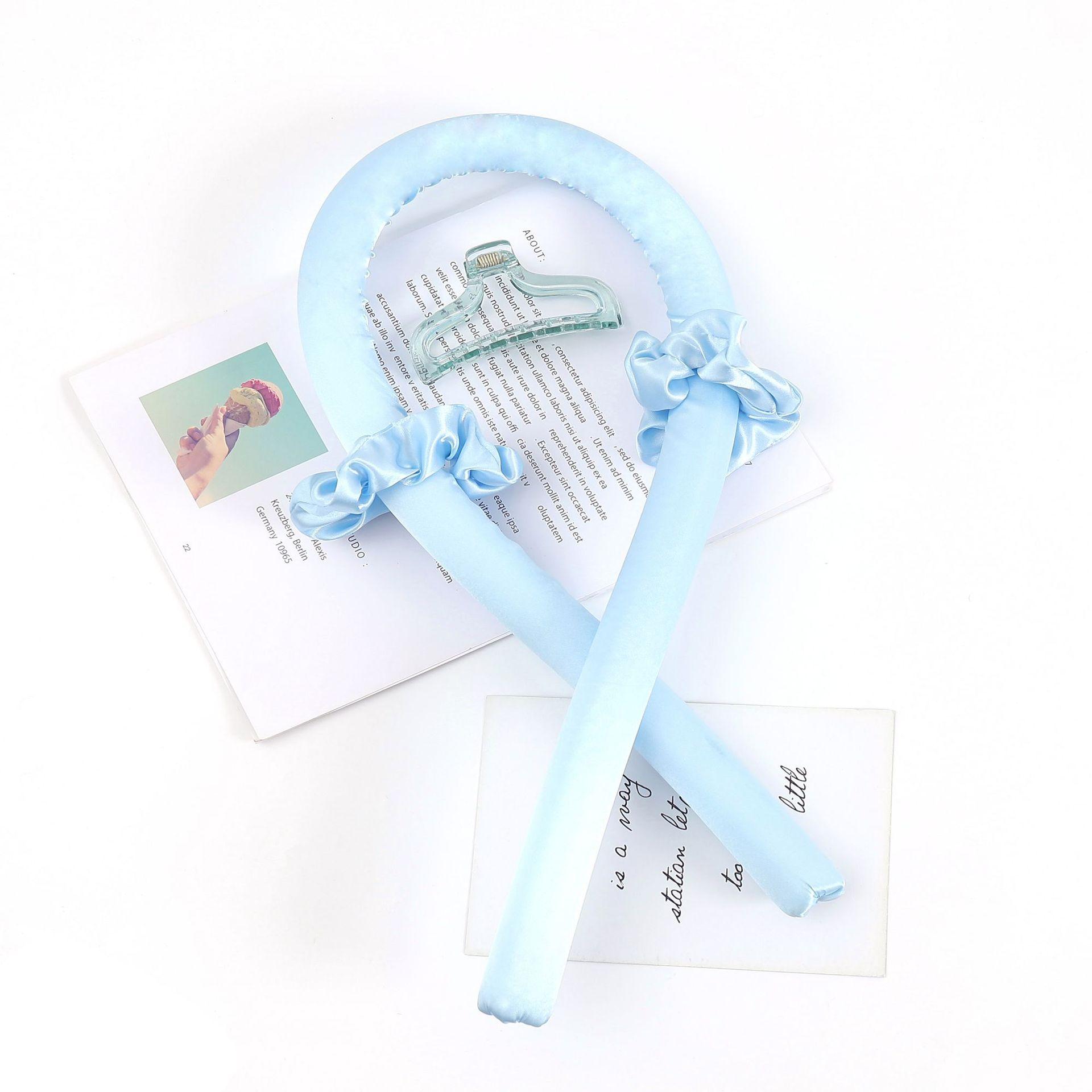 

Не требующий нагрева ролик для завивки волос, создающий крупные волны, для сна, из пены, губка, бигуди