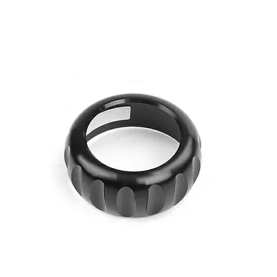 1PCS Aluminum Red Blue Black Interior Steering Wheel Rotation Knob Ring Cover Trim Cover For Hyundai IONIQ 5 2025 PE Accessories