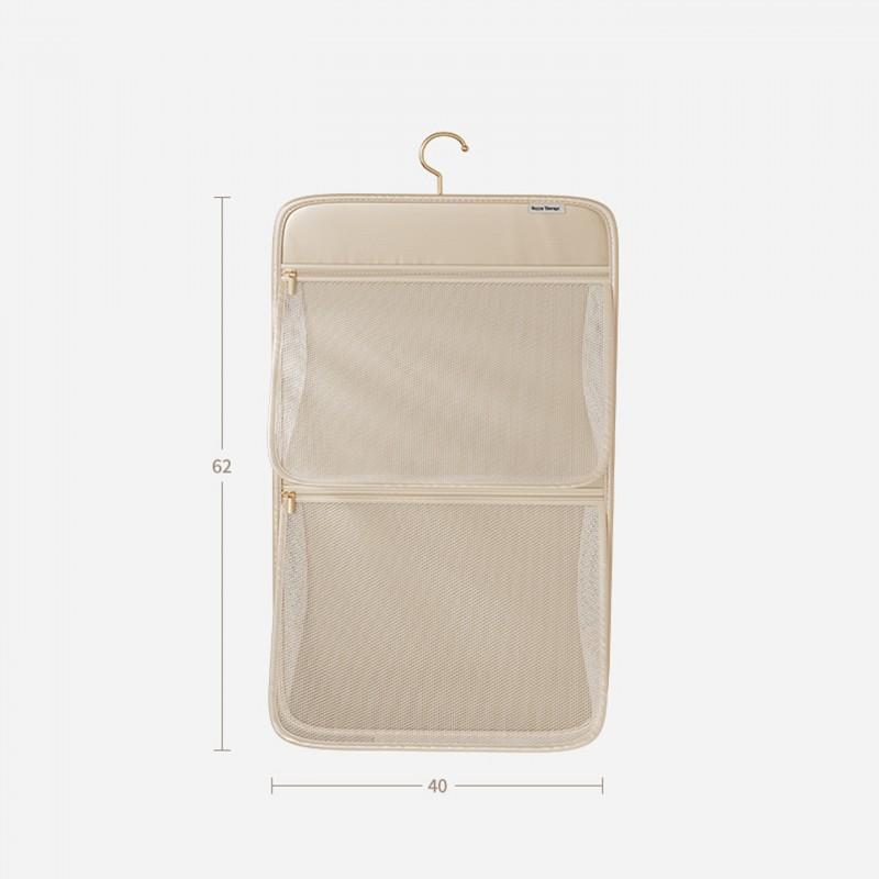 Hanging Underwear Organizer With Zipper Pockets Bras Socks Briefs Closet Storage Bag