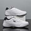 Men's Shoes Spring and Summer Fashion Do Not Stew Feet Casual Shoes Blue Outdoor Trend Simple Leather Sneakers