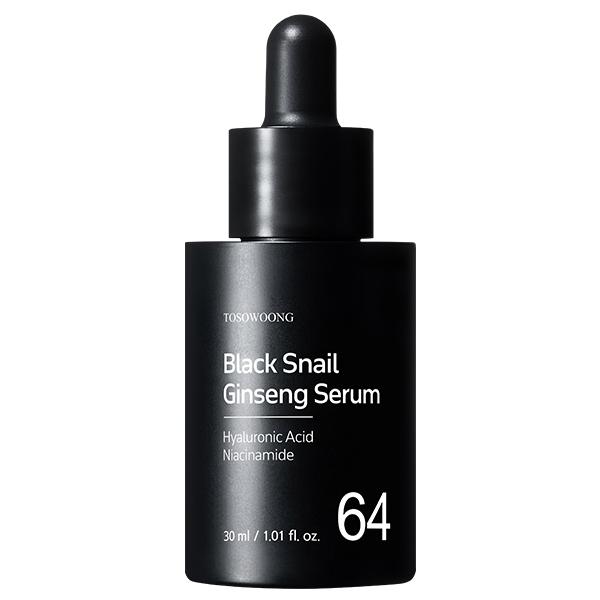 Black Snail Ginseng Serum 30ml64% Domestic 4-Year-Old Geumsan Ginseng WaterSnail MucinWhitening & Anti-wrinkle