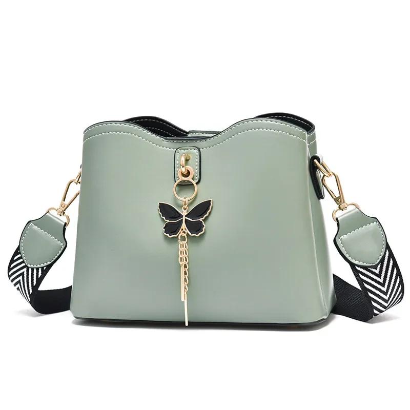 Casual Buckets Bag Designer Women Shoulder Bags Luxury pu Leather Crossbody Bag Large Capacity Messenger Bag Female Handbags