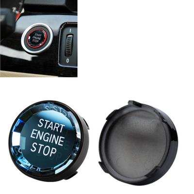 Bil Motor Start Stopp Knapp Klistermärke Interiör Trim För BMW X1 E84 E81 E87 X5 E70 X6 E71 E90 E60 E91 E92 E93 Z4 E89 E
