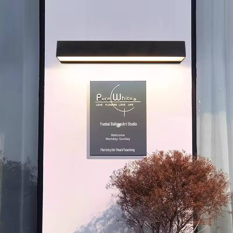 Waterproof Outdoor Wall Lamp for Homestay, Balcony, Terrace, and Shop Signs