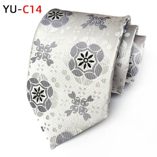 Large Waist Polyester Jacquard Men'S Tie, Wedding Tie