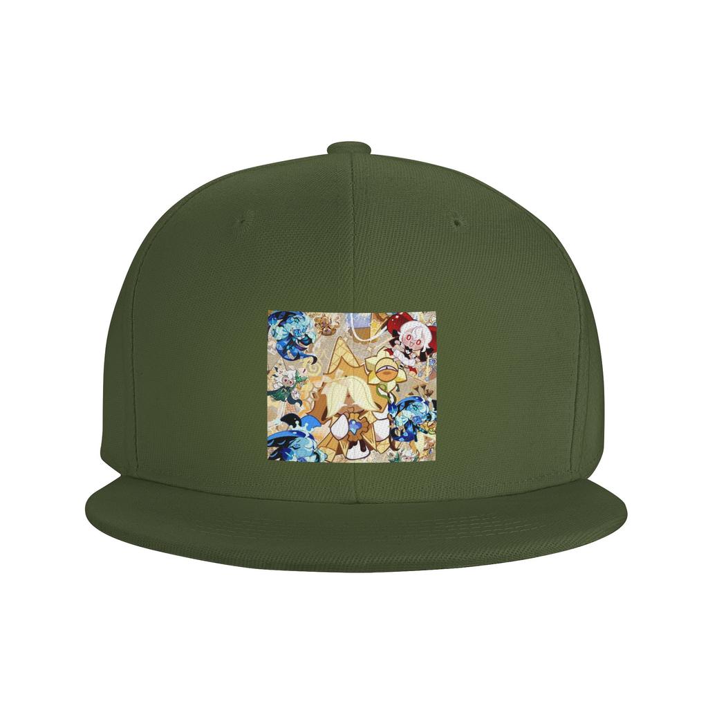 Cookie Run Kingdom Baseball Caps Snapback Fashion Baseball Hats Breathable Casual Casquette Outdoor for Unisex