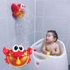 Bubble Crabs Kids Pool Swimming Bathtub Soap Machine Automatic Bubble Maker Bathing Toys For Child