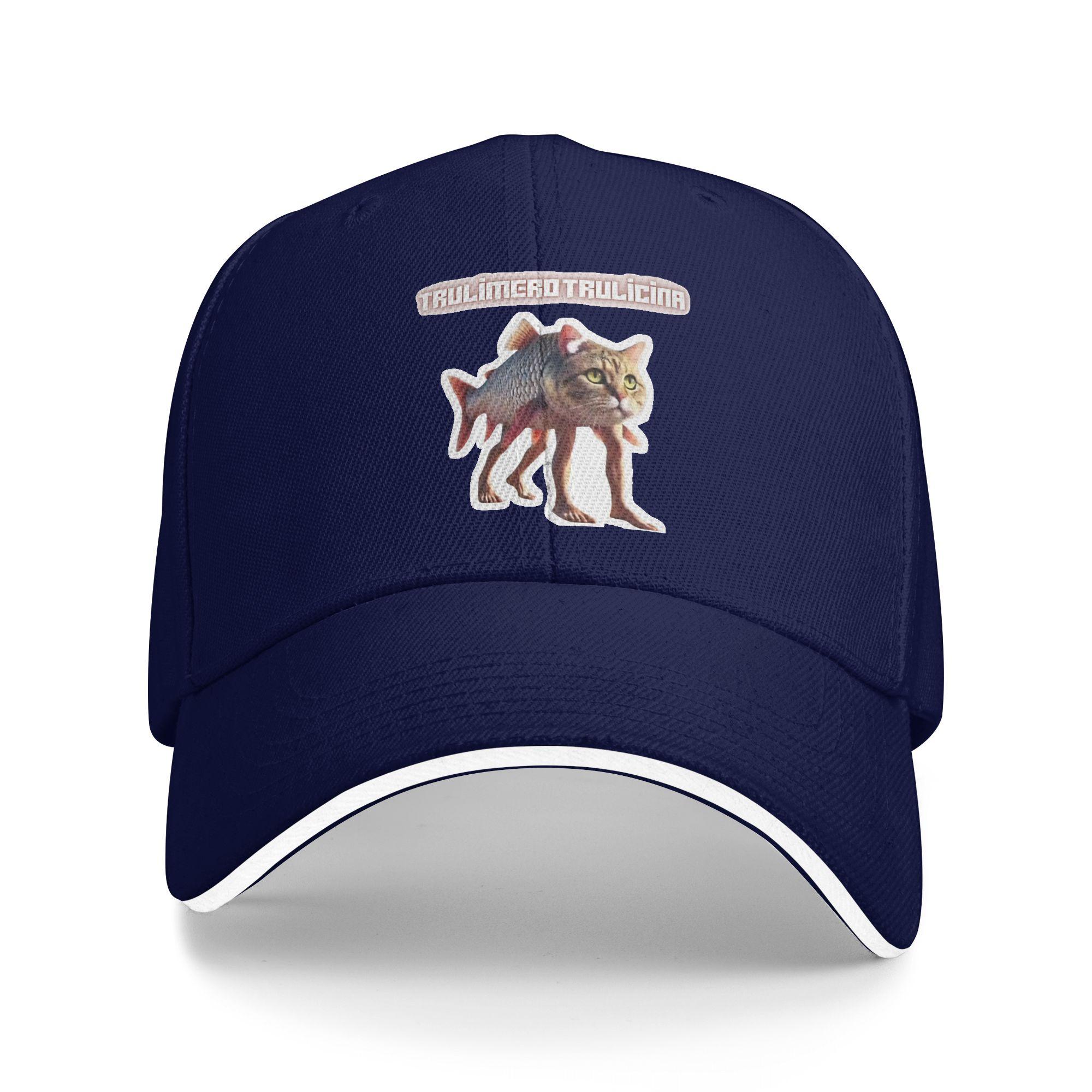 

Trippi Troppi Cat Baseball Cap Casual Female Male Hip Hop Hats Dropshipping Design Outdoor Sports Snapback Cap Gift Idea One Size темно-синий