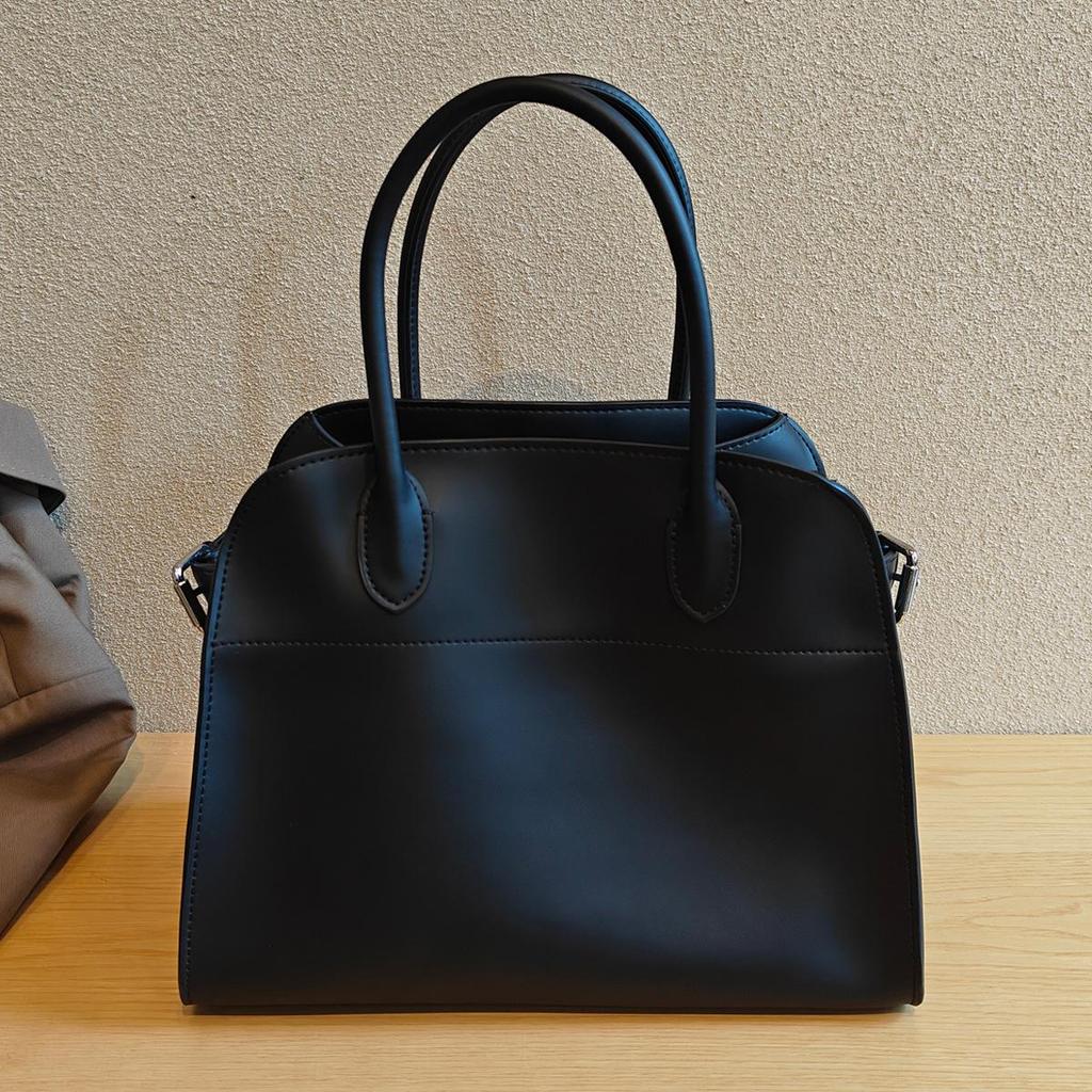 Nuovo Stile Borsa Tote in Vera Pelle di Alta Gamma Borsa a Mano Moda Minimalista Casual Grande Capacità Retro Tracolla Larga Borsa a Spalla Singola Per Donna