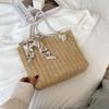 Portable Woven Fairy Style Straw Bag Ielgy Single Shoulder