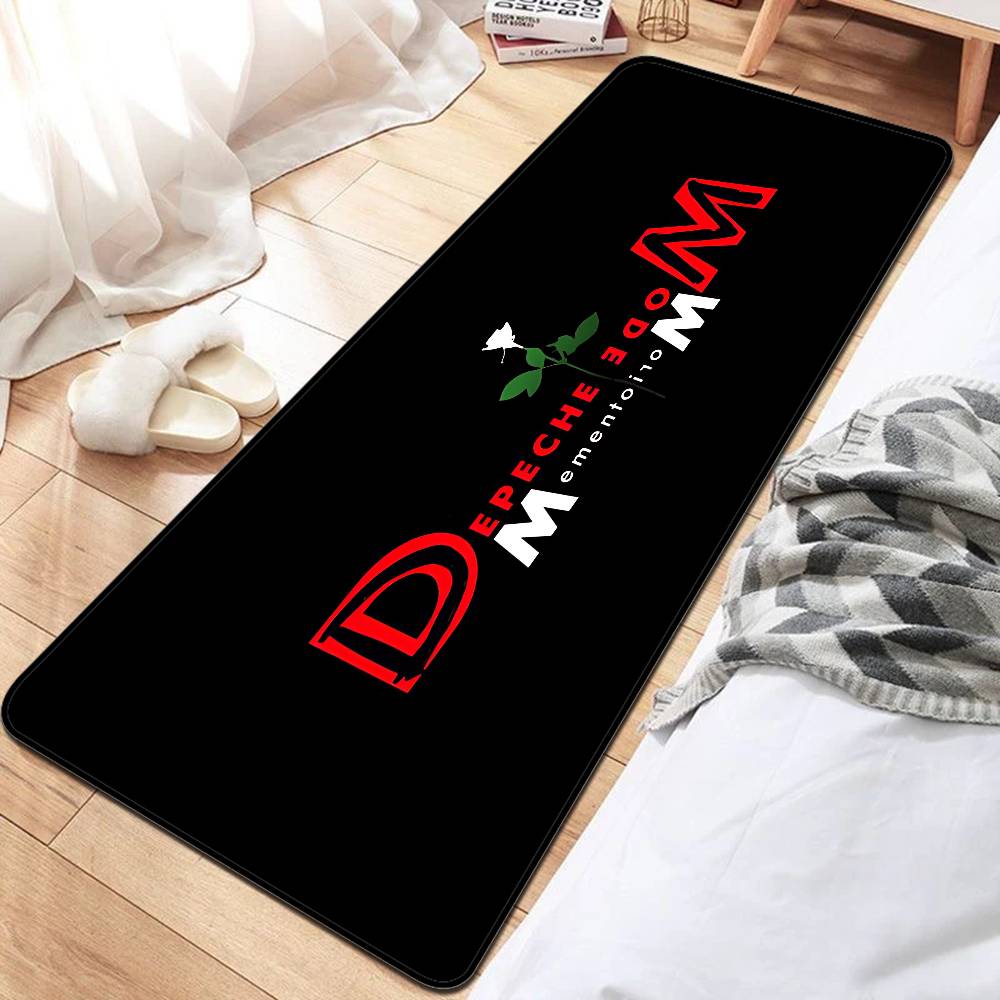 

D-Depeche Mode Rock Band Hallway Carpet Washable Non-Slip Living Room Sofa Chairs Area Mat Kitchen Doormat Area Rug 50x80cm