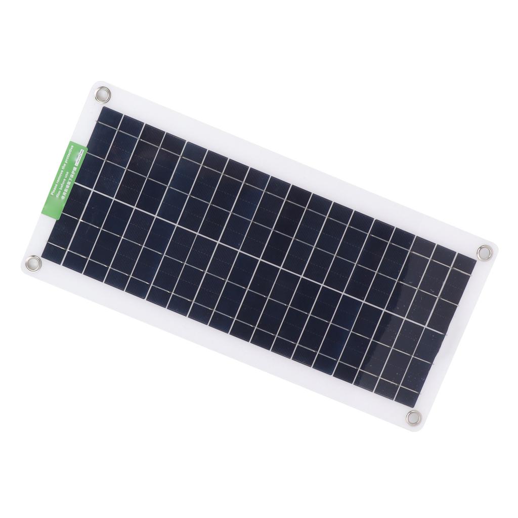 30W 18V Portable Solar Panel Kit 30 Watt 18 Volt Monocrystalline Solar Panel for Car RV Marine Boat