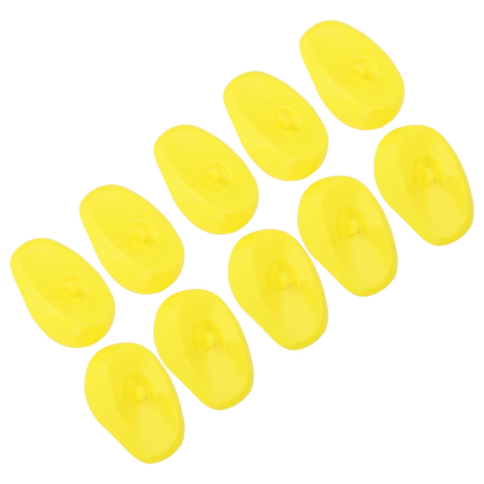 

5 пар силиконовых защитных амбушюров, эргономичные, привлекательные, профессиональные амбушюры для окрашивания волос для дома