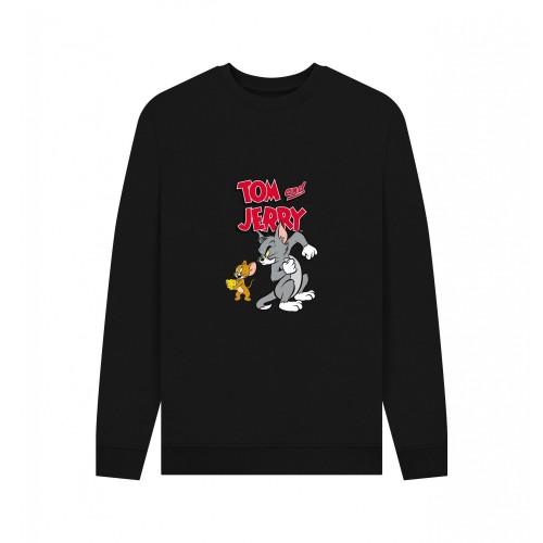 Tom and Jerry Unisex Adult Cheese Sweatshirt