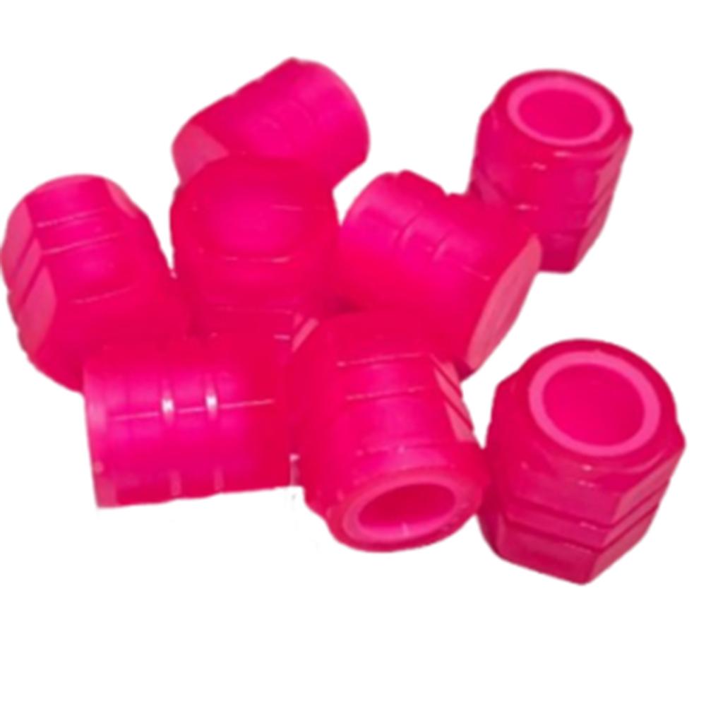 8Pcs Self-luminous Luminous Fluorescent Valve Caps Super Bright Tyre Valve Stem Cover  Vehicle