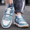 Large Size Men's Shoes Original Niche Design Casual Skateboard Shoes Youth Advanced Sense Platform Sports