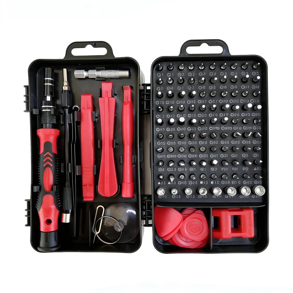 115 in 1 Kleines Präzisionsschraubendreher-Set, Werkzeuggeschenke für Männer Papa Ihn, für Elektronik, PC, Laptop, Brillen, Juweliere, Tür & Stuhl