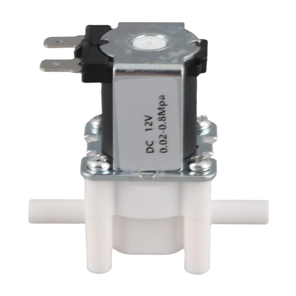 12V NC Normally Closed Quick Action Solenoid Water Valve Water Inlet Valve Electric Water Valve for Pure Water Machines Water Dispenser Washing Machin