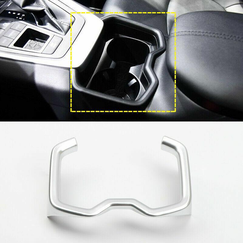 For Toyota RAV4  -  Matte Front Water Cup Holder Frame Cover Trim 1pcs