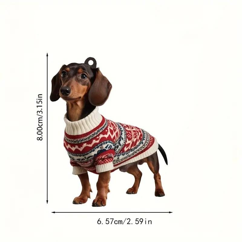 

Adorable Acrylic 2d Sleeping Angel Dog Pet Memorial Car Decor Hanging Accessory