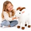 Large Plush Goat 45 Cuddly Toy for Children