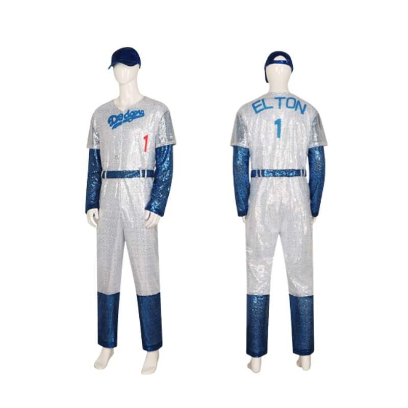 Rocketman Costumes Cosplay Movie Roles Roleplaying Jumpsuits Sets Performances