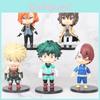 My Hero Academia Actionfigur Sammlerstück PVC Modell 10cm Set mit 5 bunten Charakteren