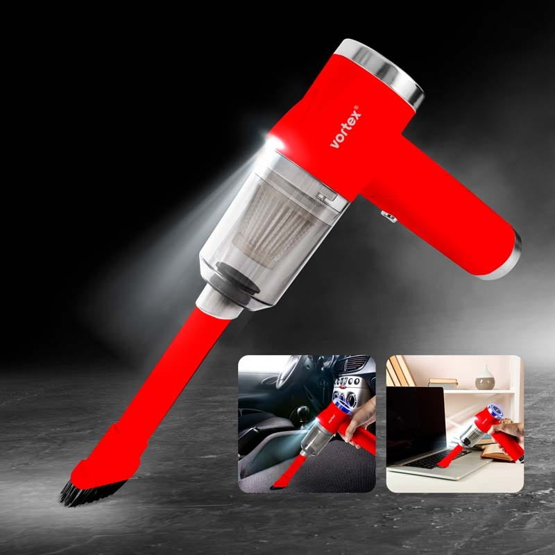 Vortex CRC90 red cordless handheld vacuum cleaner