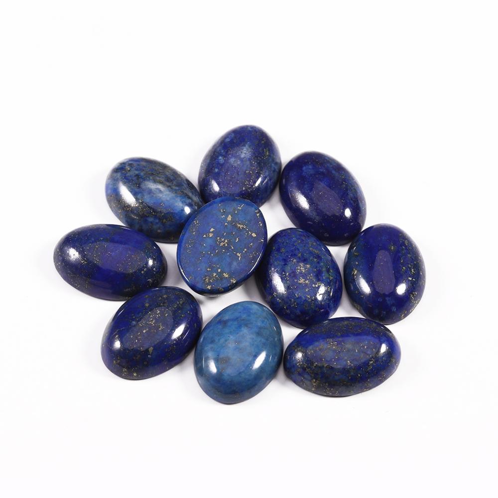 10x14mm 13x18mm Natural Stone Beads Oval Cabochon Loose Bead For Bracelet Earring Jewelry DIY Craft Making Accessories