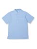 High School League Umpire Short Sleeve Powder Medium Baseball/Boys Shirt, 52HU13018M, Blue,