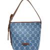 Denim Bucket Tote Bag
