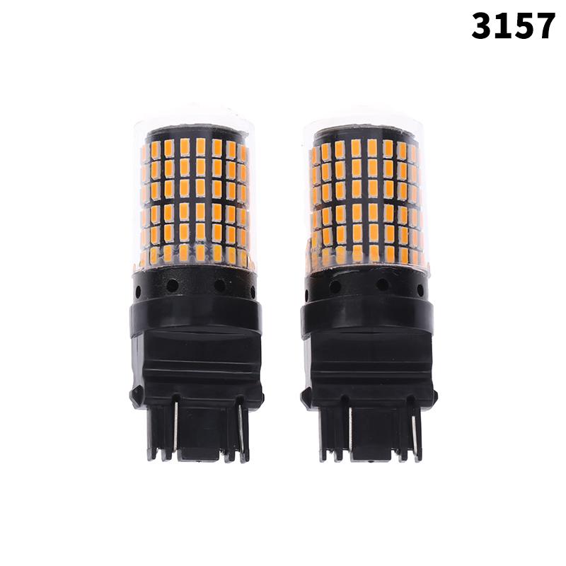 2 Pcs T20 Led Turn Signal Bulbs Canbus 1156 Ba15S P21W 1157 Bay15D P21/5W 7440 7443 W21/5W 3156 3157 Car Rear Brake Light