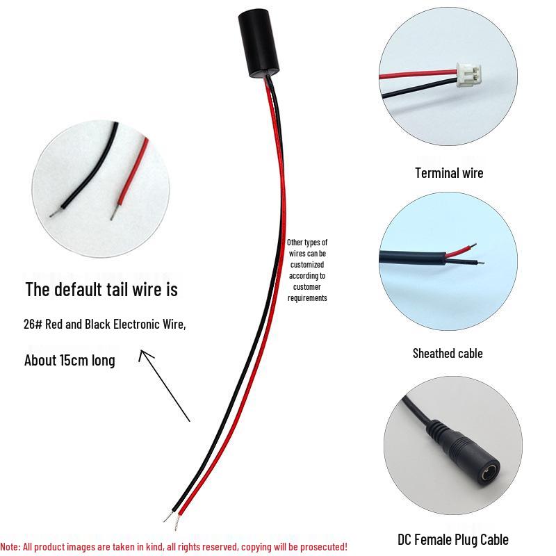 10x19mm 650nm 0.4mW Internal Focus Red Laser Module Available for Order