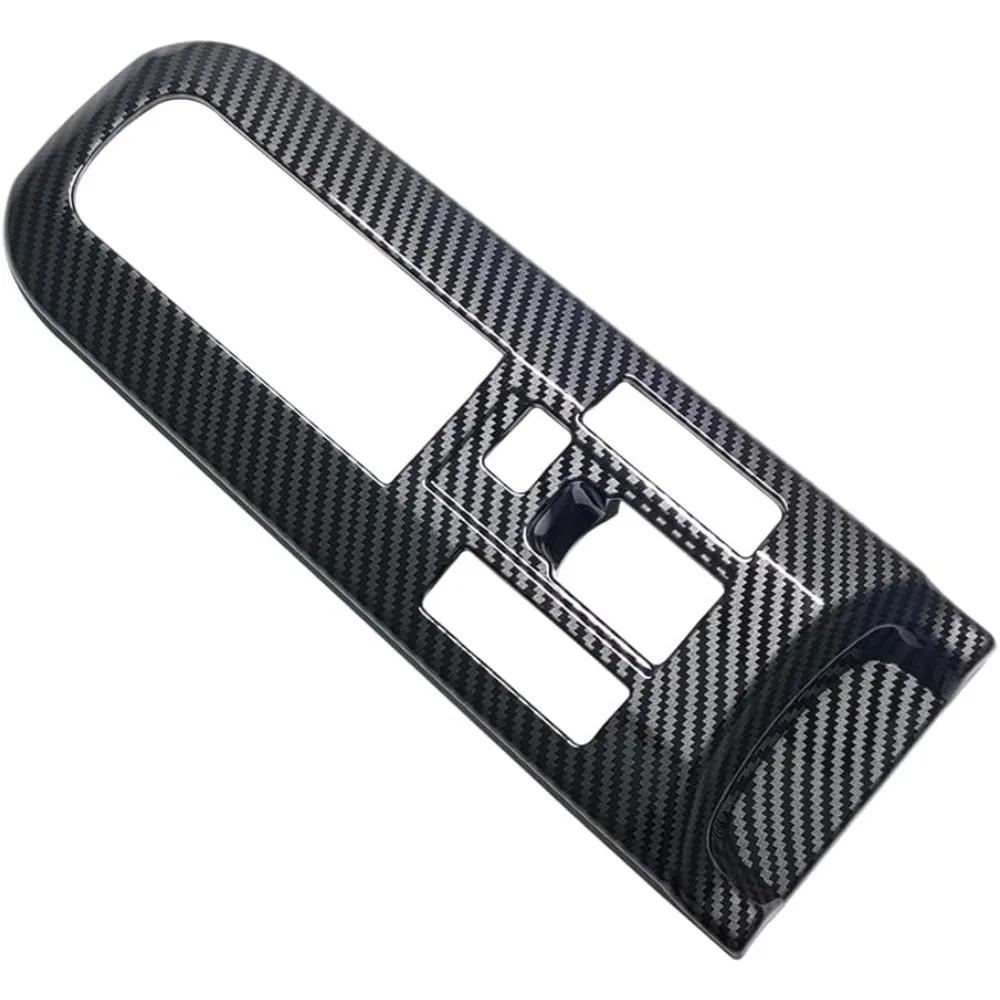 Gear Shift Collar for 2023 Toyota Prius 60 Series Modified Frame Center Console Panel ABS Carbon Fiber Style Carbon Fiber
