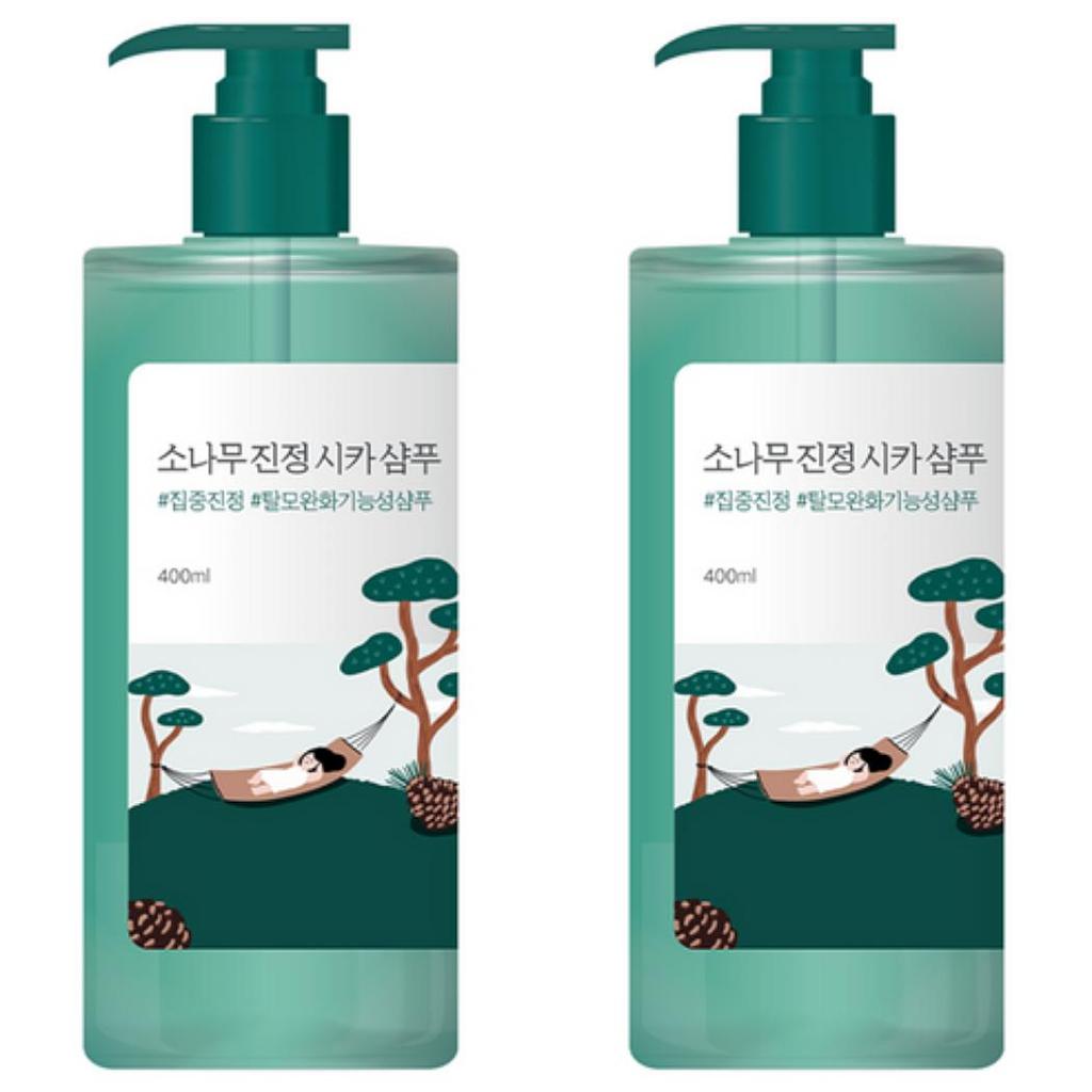 ROUND LAB Pine Calming Cica Shampoo Soothing Scalp Care Shampoo 400ml