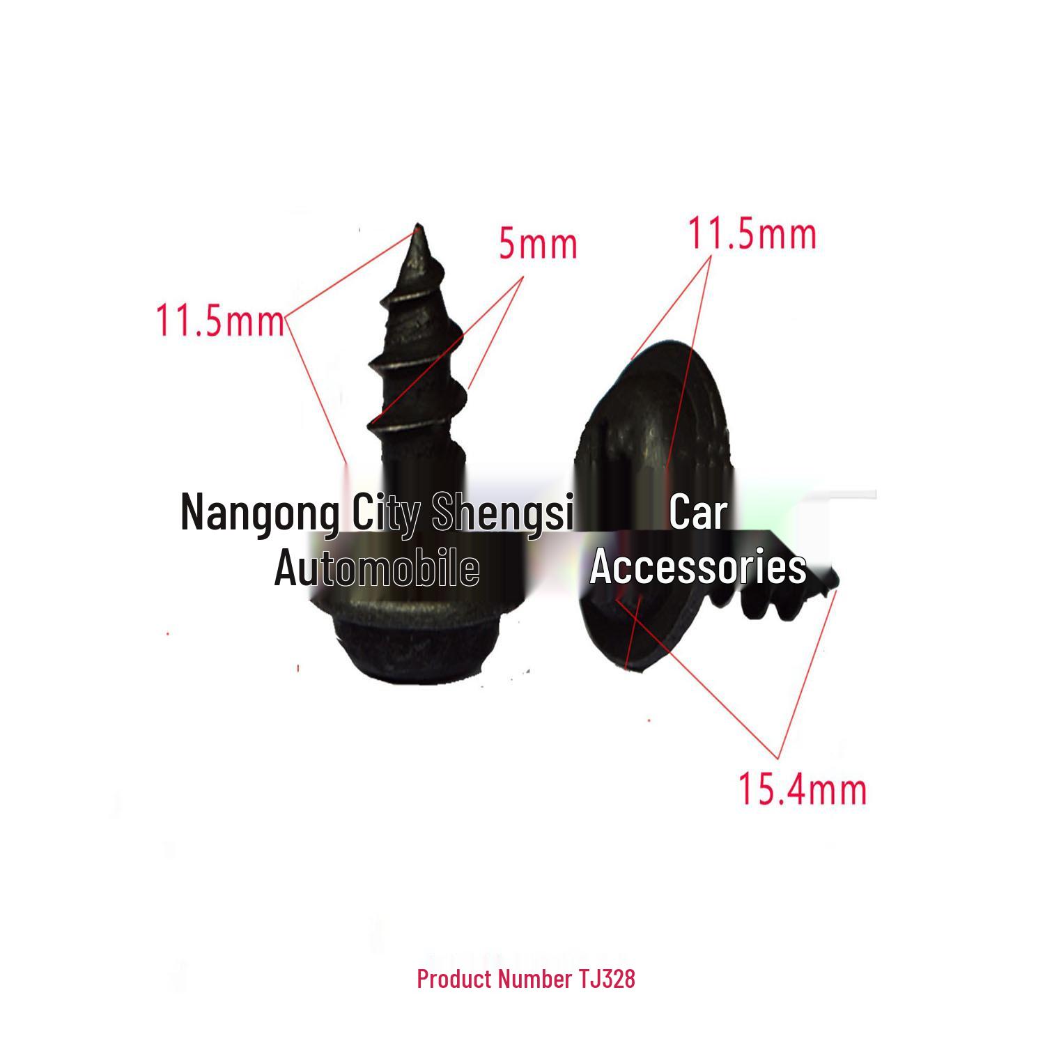 

Universal Metal Screw and Clip Set for Car Trim Panel Installation 10,000 pieces