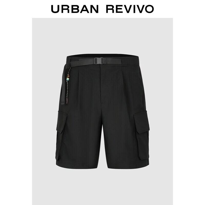 UR2026 Men s Casual Cargo Shorts with Adjustable Belt 34
