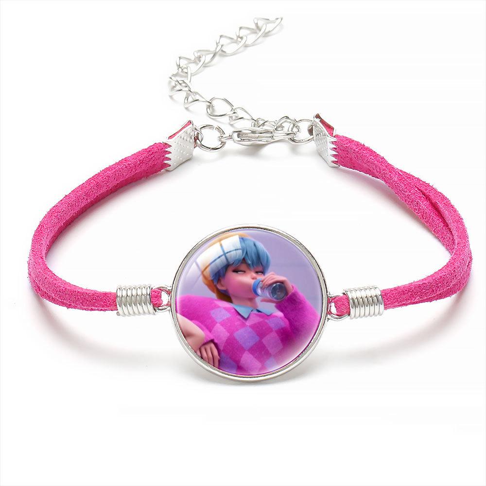 Rumi Zoey Mira Velvet Rope Bracelet Fashion Simple Crystal Jewelry