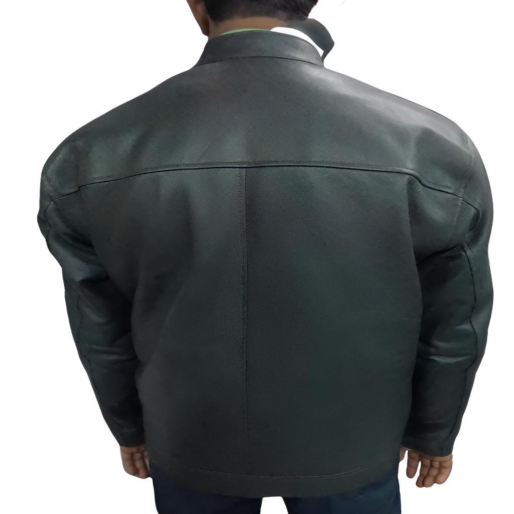 NOORA Men's Real Leather Jacket ST058