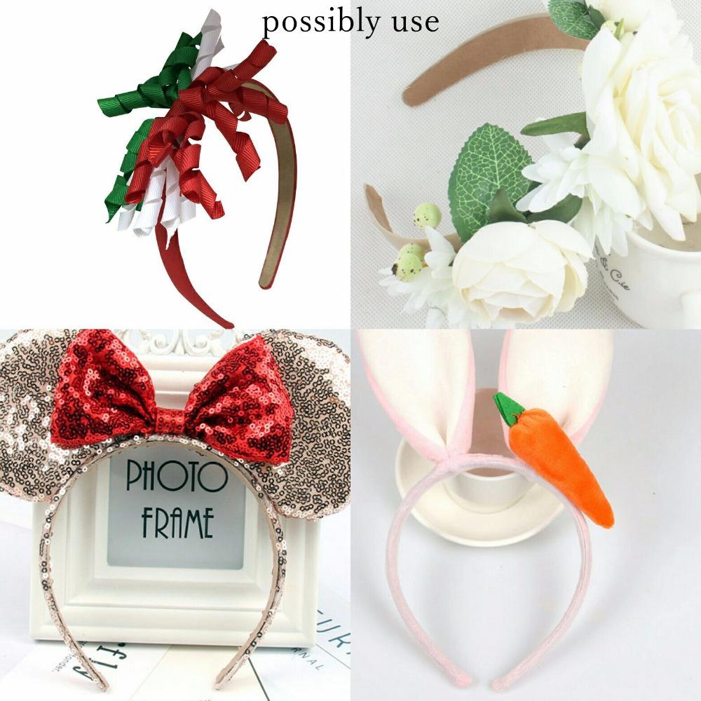 24 Stück/Los Satin Kunststoff Stirnband Einfarbig Haarbänder Kinder Schlichtes Haarband Kopfreifen Haarschmuck Für Frauen 15MM Breit