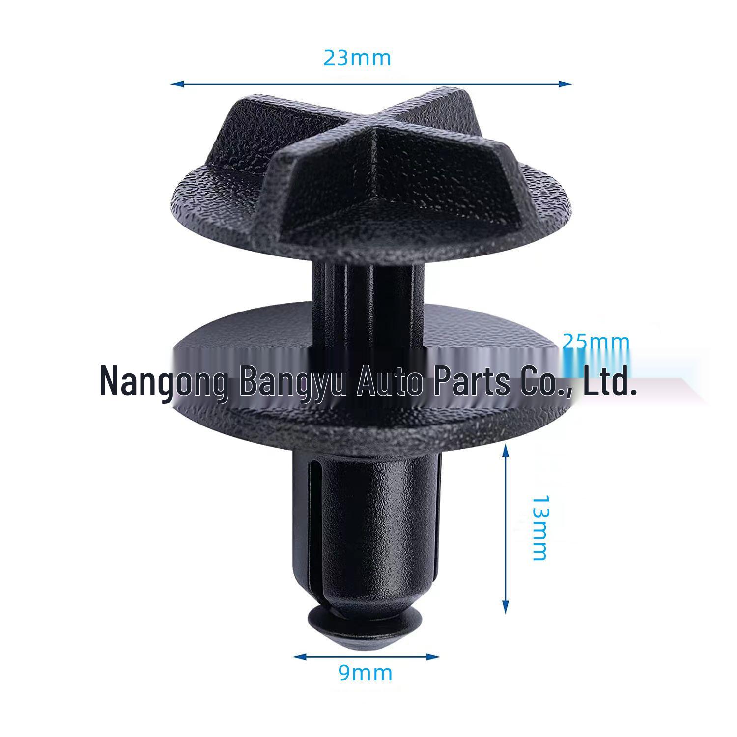 

LR024316 Nylon Rivet Clip for 9mm Land Rover Range Rover Battery Cover 5PCS