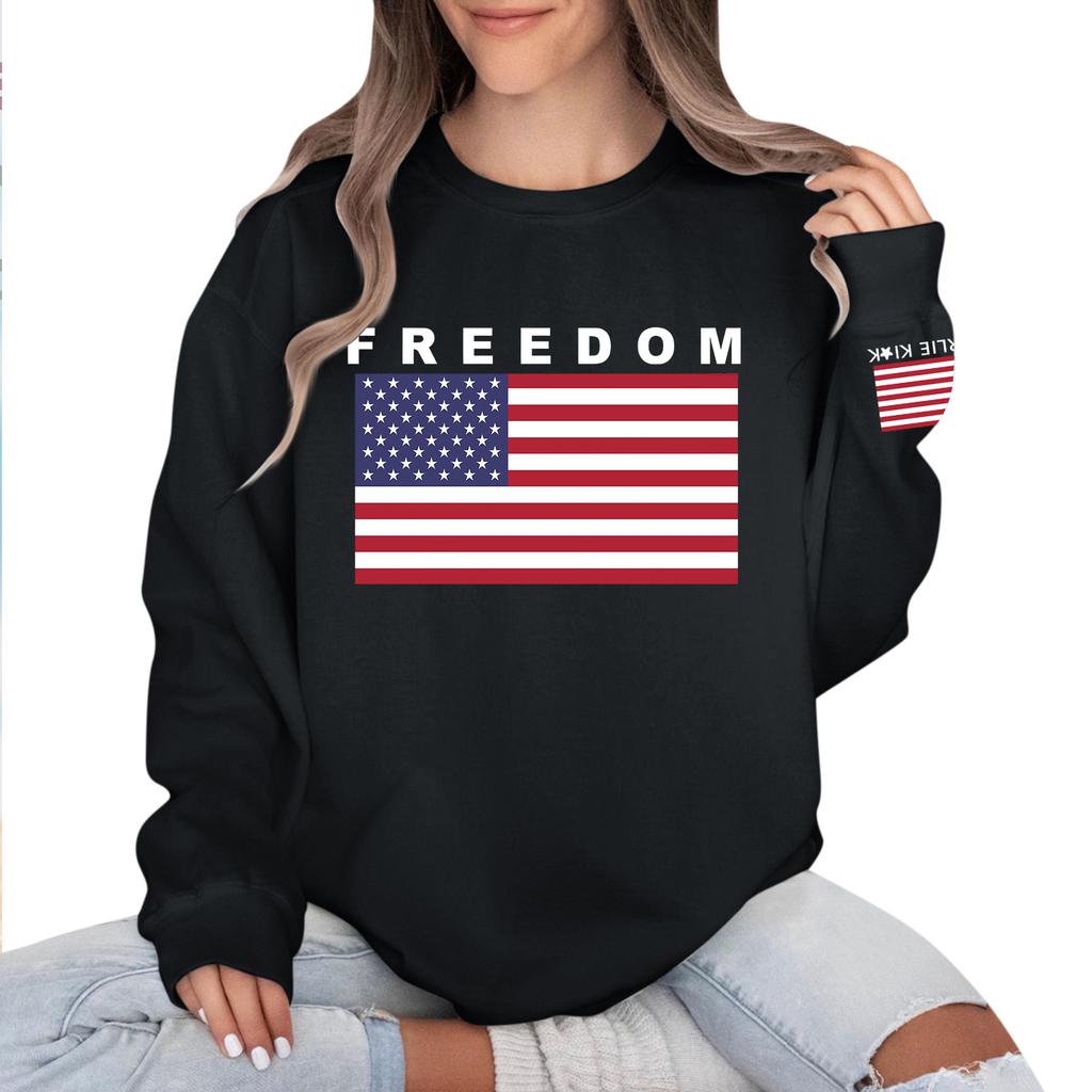 Women's Colorblock Sweatshirt Long Sleeve Round Neck Casual Comfortable Loose Lightweight Women's Sweatshirtt