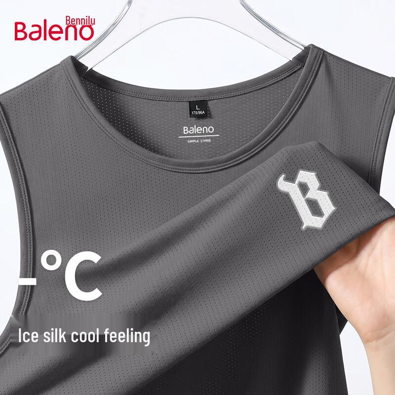 Baleno Men s Quick-Dry Ice Silk Mesh Vest XL